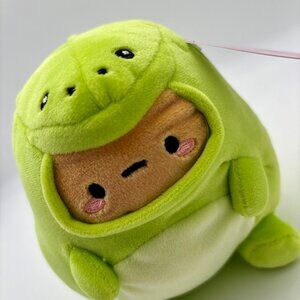 Smoko DINOSAUR TAYTO Mini Mochi Plush Potato Green Dino 6" Stuffed Animal NEW